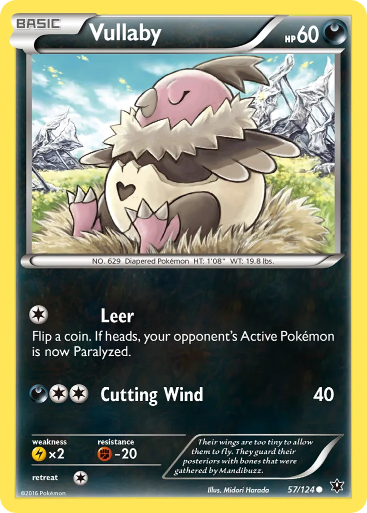 Vullaby — XY - Fates Collide — Pokémon