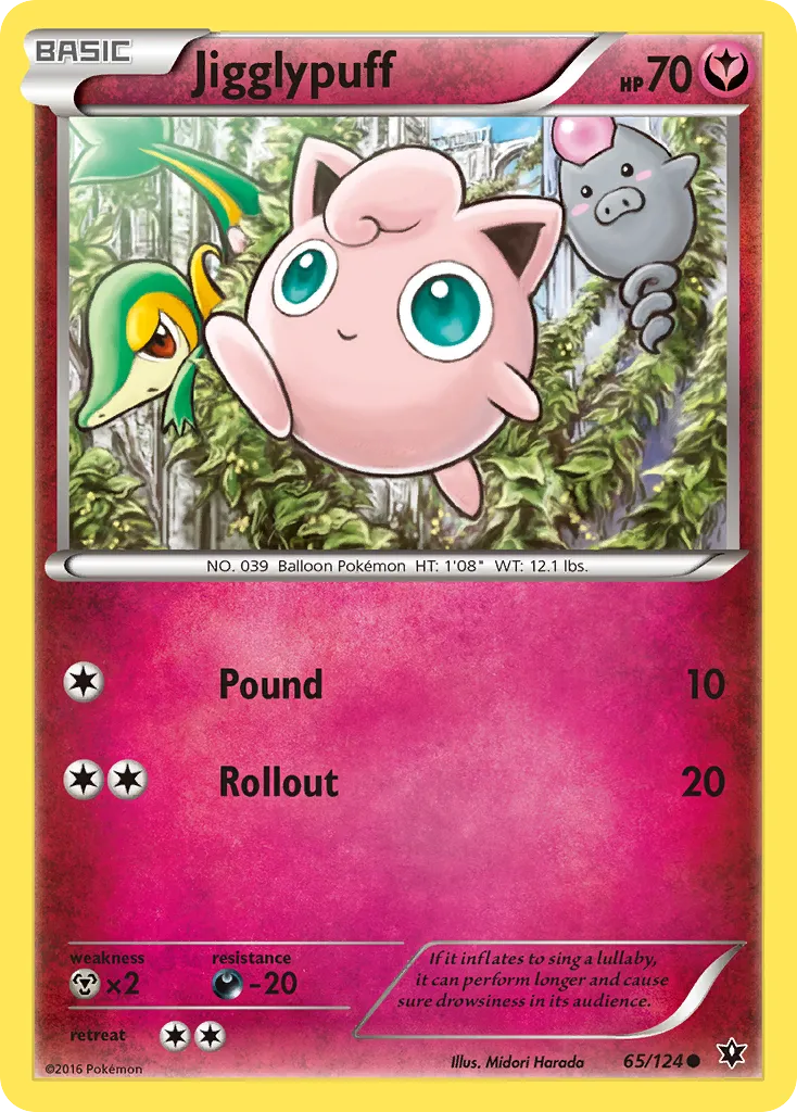 Jigglypuff — XY - Fates Collide — Pokémon