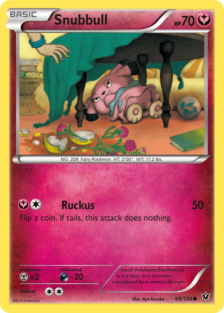 Snubbull — XY - Fates Collide — Pokémon