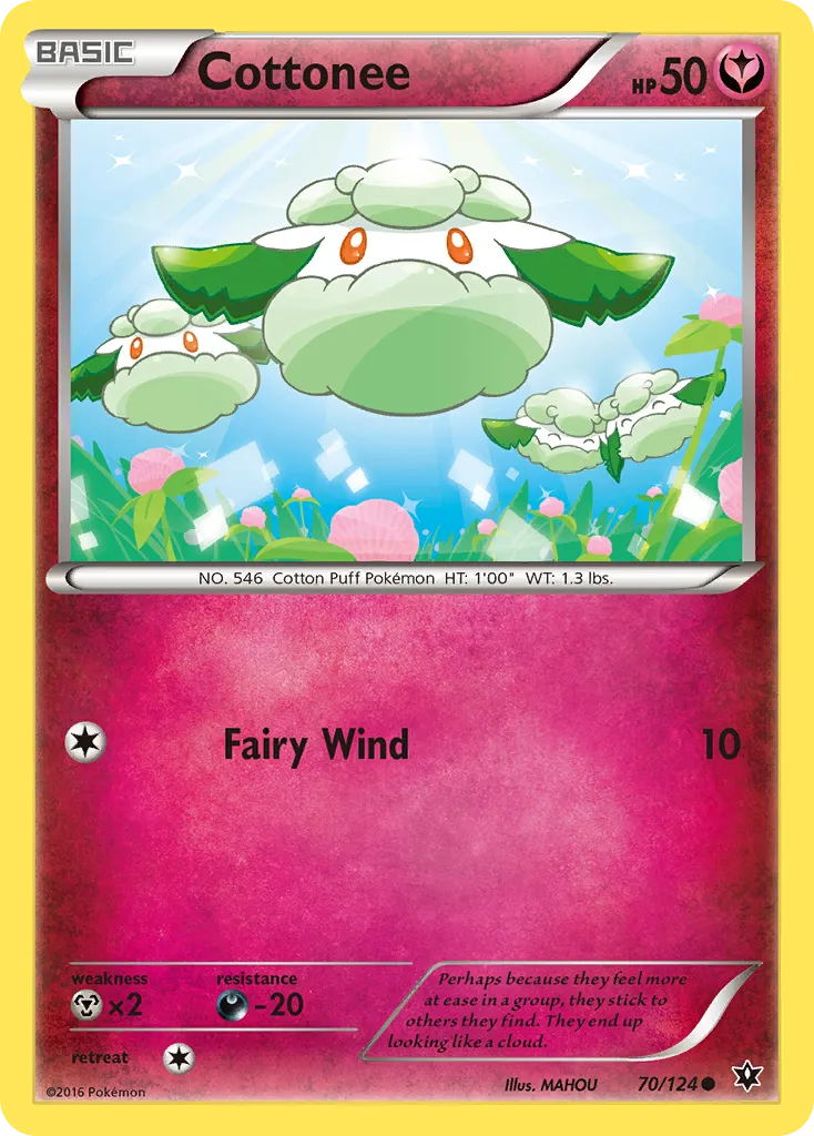Cottonee — XY - Fates Collide — Pokémon