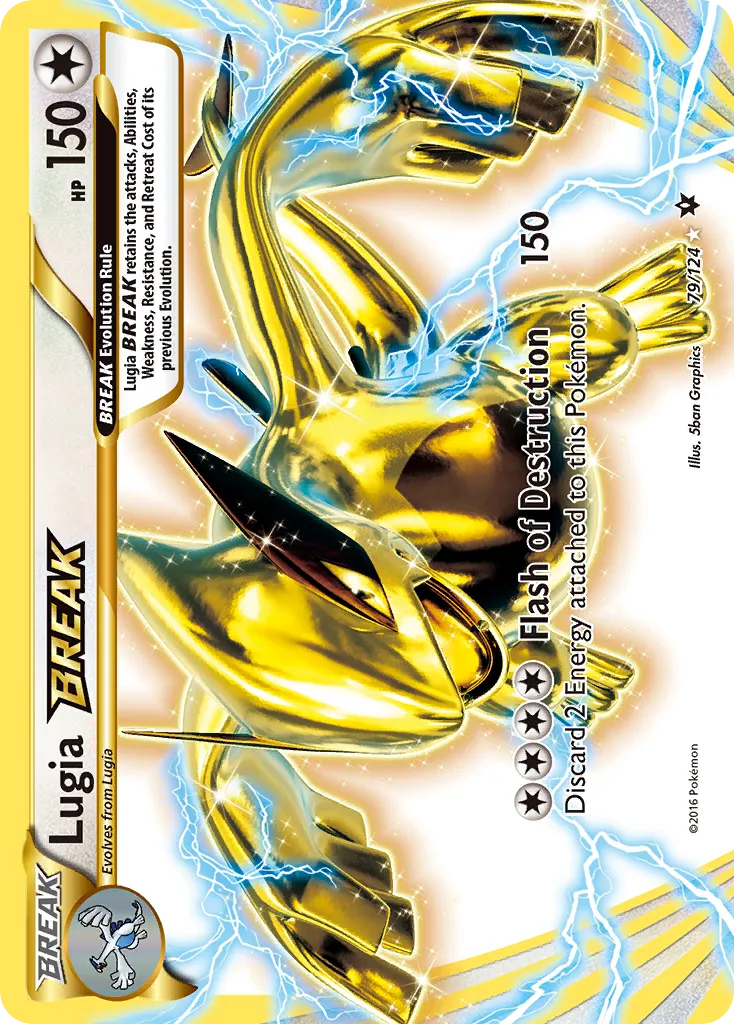 Lugia BREAK — XY - Fates Collide — Pokémon