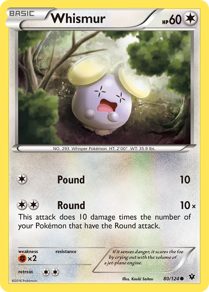 Whismur from XY - Fates Collide - Pokemon