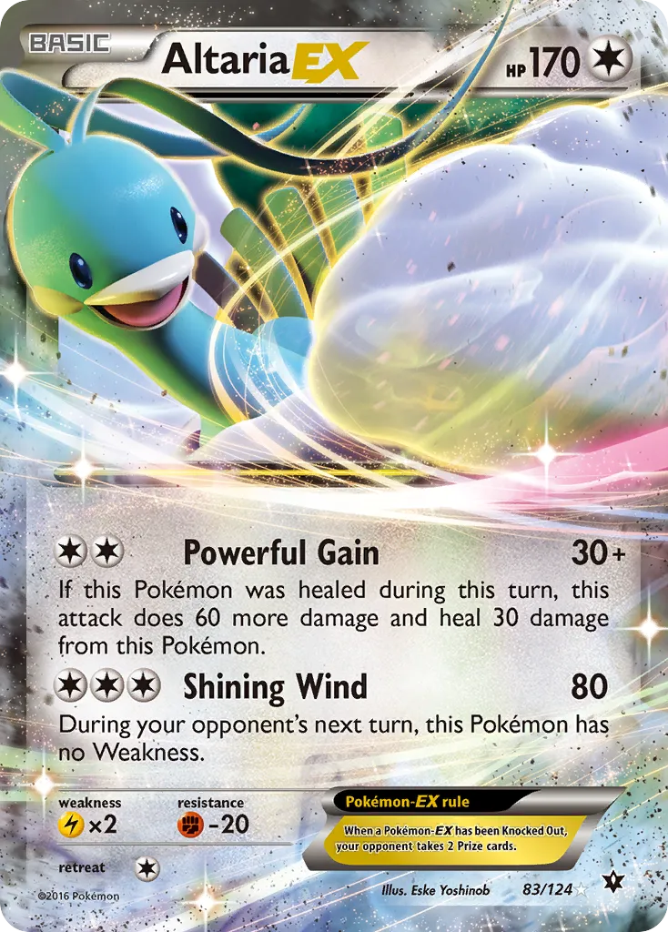 Altaria EX — XY - Fates Collide — Pokemon
