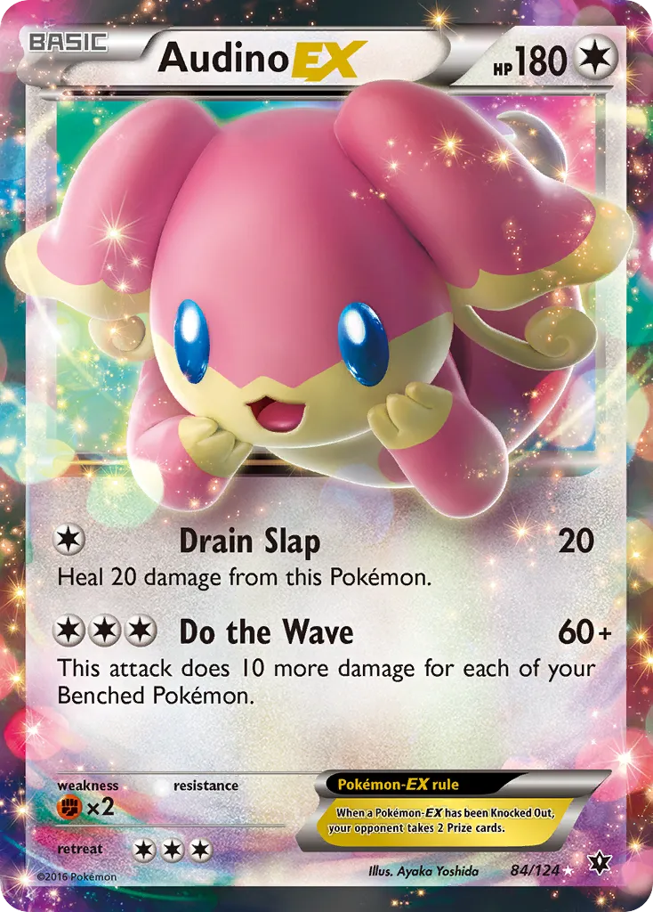 Audino EX — XY - Fates Collide — Pokemon