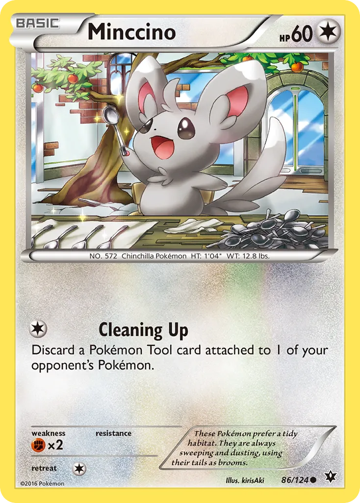Minccino — XY - Fates Collide — Pokémon