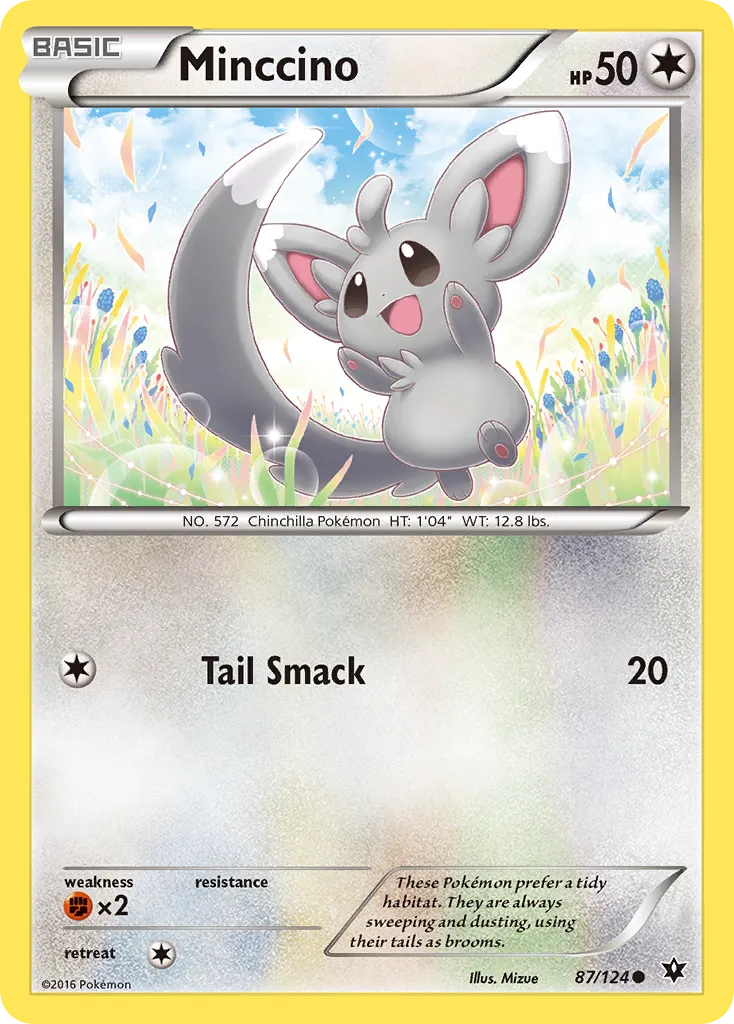 Minccino — XY - Fates Collide — Pokémon