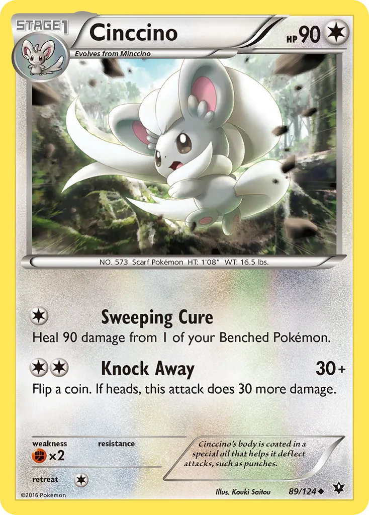 Cinccino — XY - Fates Collide — Pokemon