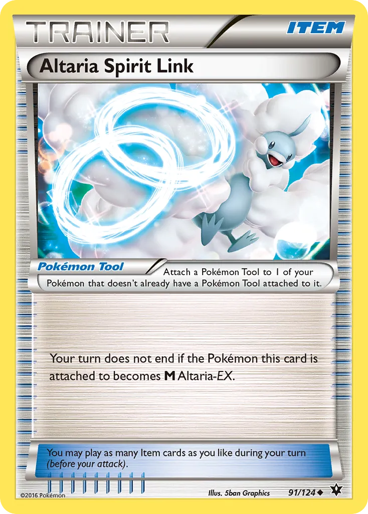Altaria Spirit Link — XY - Fates Collide — Pokémon