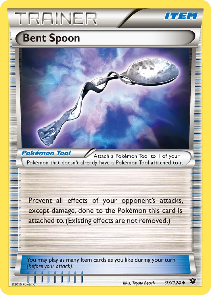 Bent Spoon — XY - Fates Collide — Pokemon