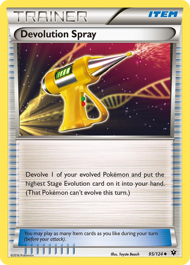 Devolution Spray — XY - Fates Collide — Pokemon