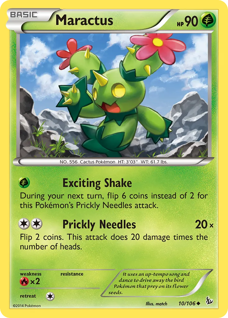 Maracachi — XY - Flashfire — Pokémon