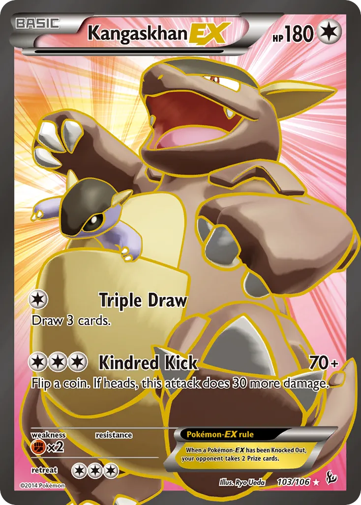 Kangourex EX — XY - Flashfire — Pokemon