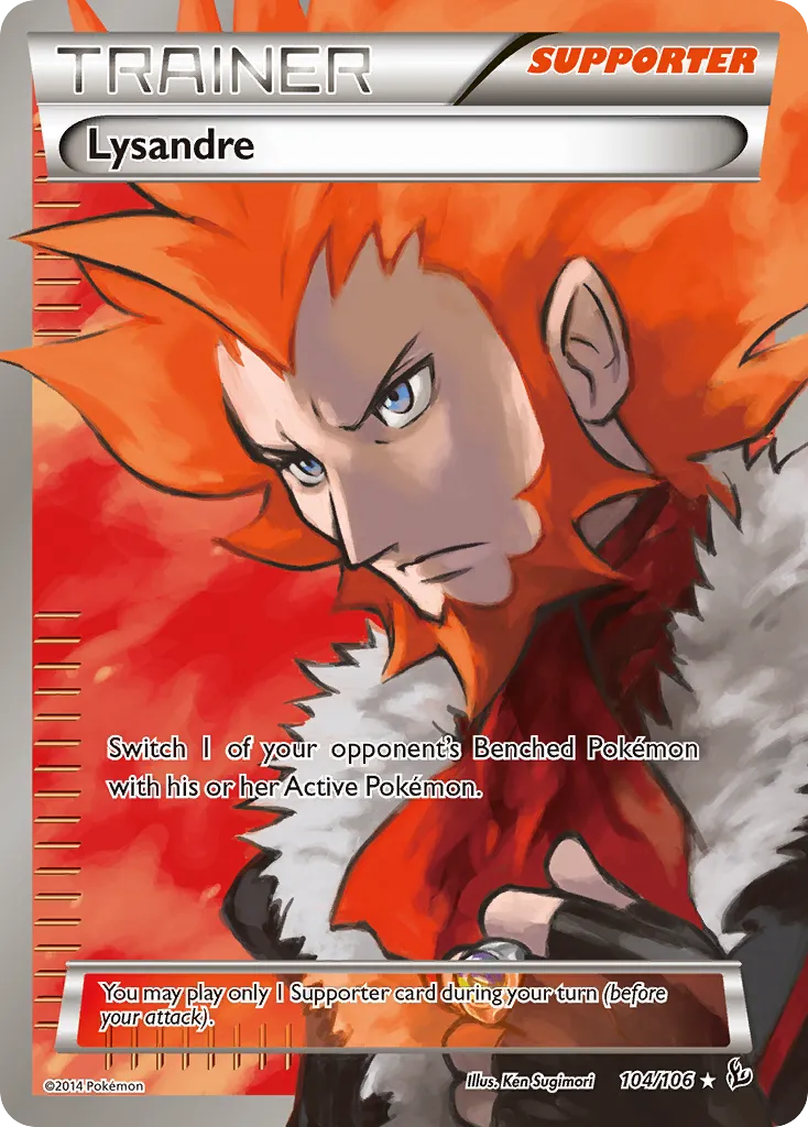 Lysandre — XY - Flashfire — Pokémon