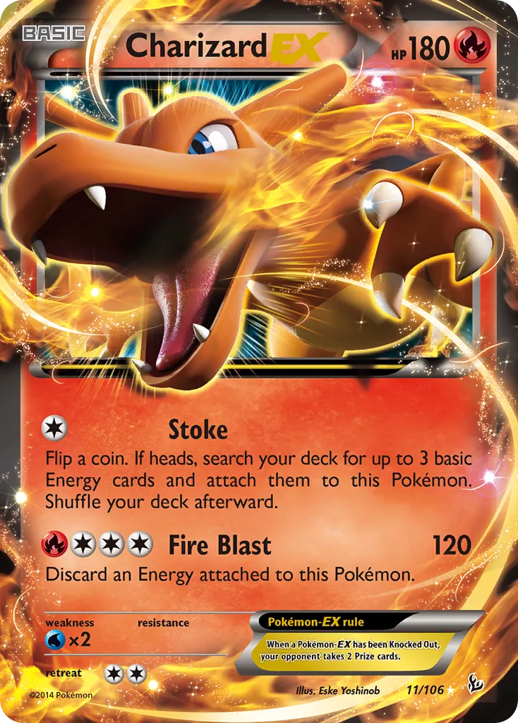 Charizard EX — XY - Flashfire — Pokemon