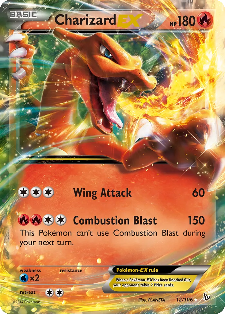 Dracaufeu EX — XY - Flashfire — Pokemon