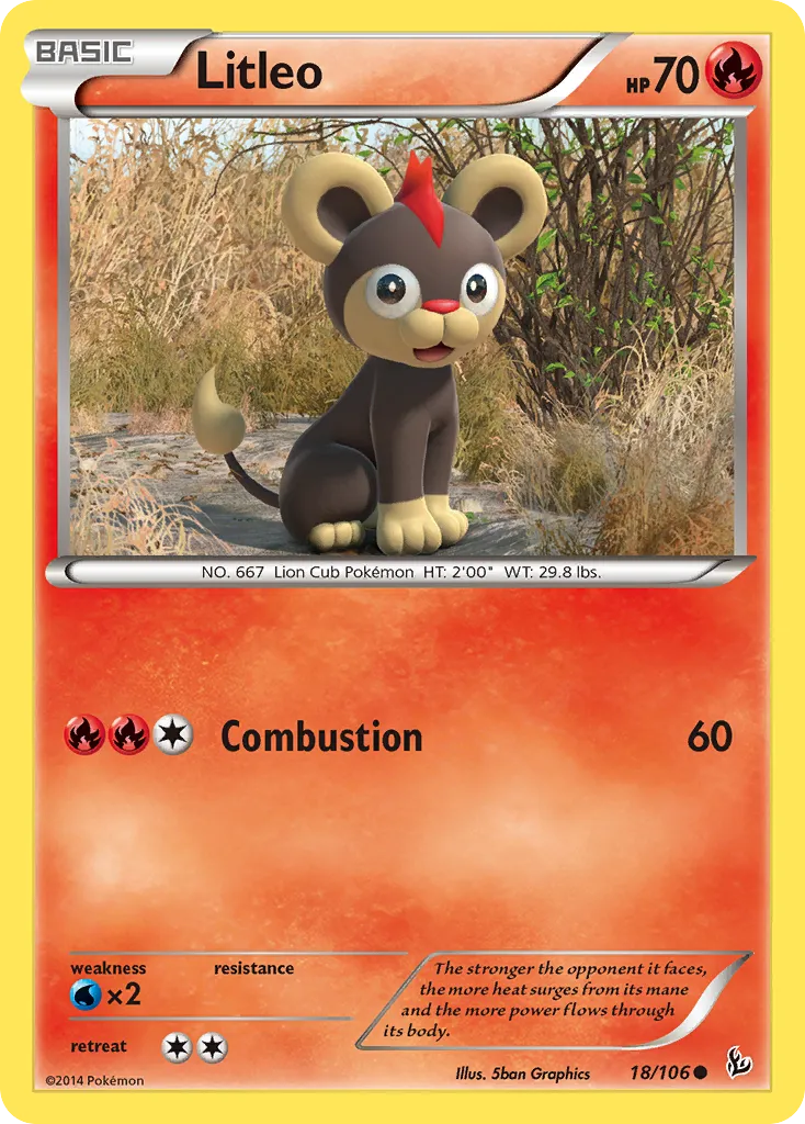 Hélionceau — XY - Flashfire — Pokemon