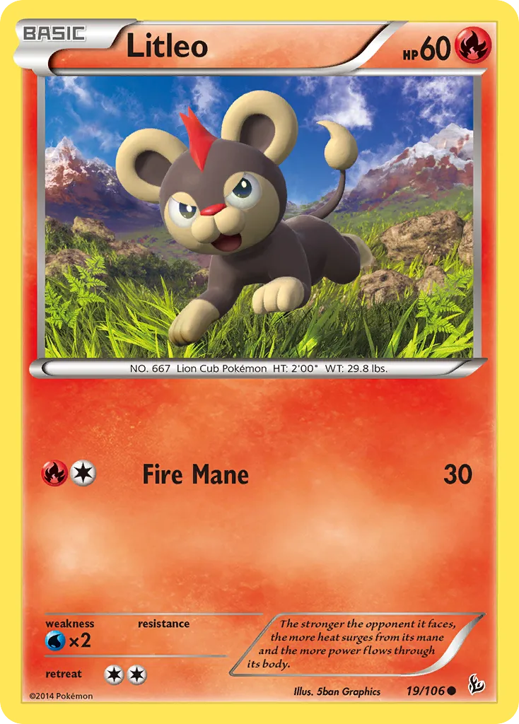 Hélionceau — XY - Flashfire — Pokemon