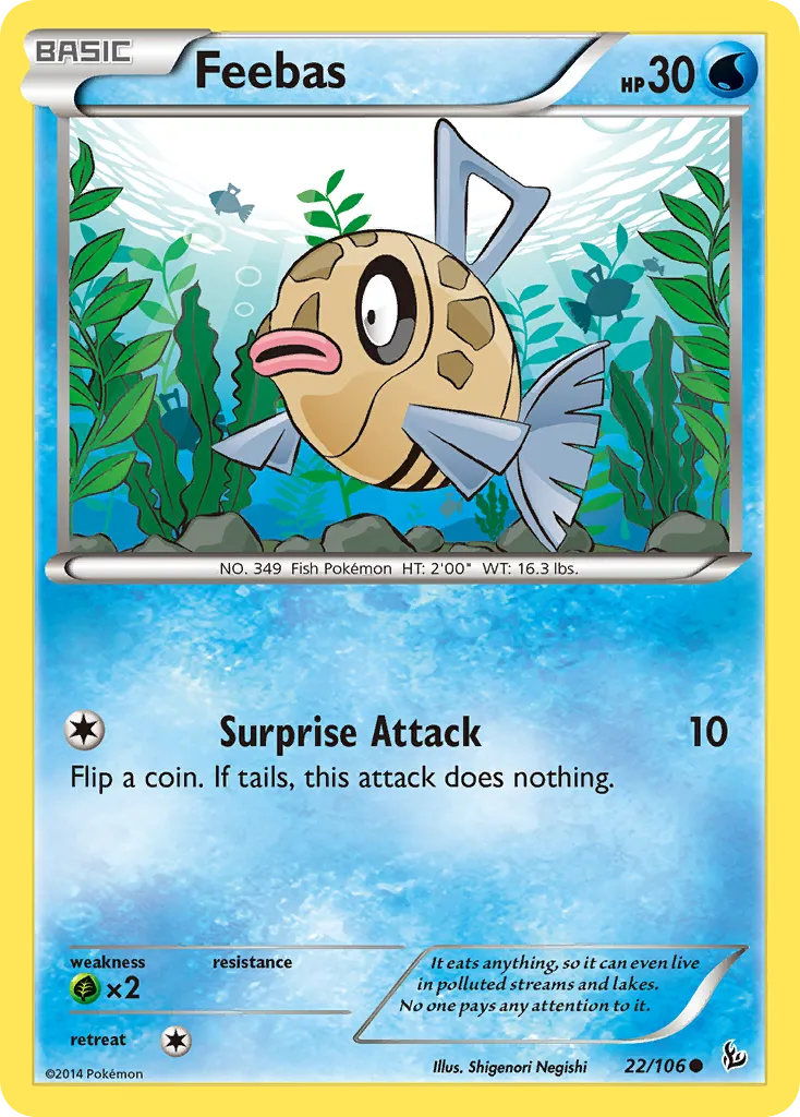 Feebas — XY - Flashfire — Pokémon