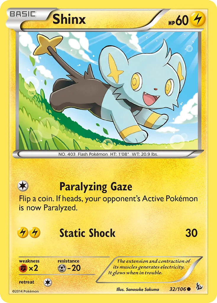 Shinx — XY - Flashfire — Pokémon