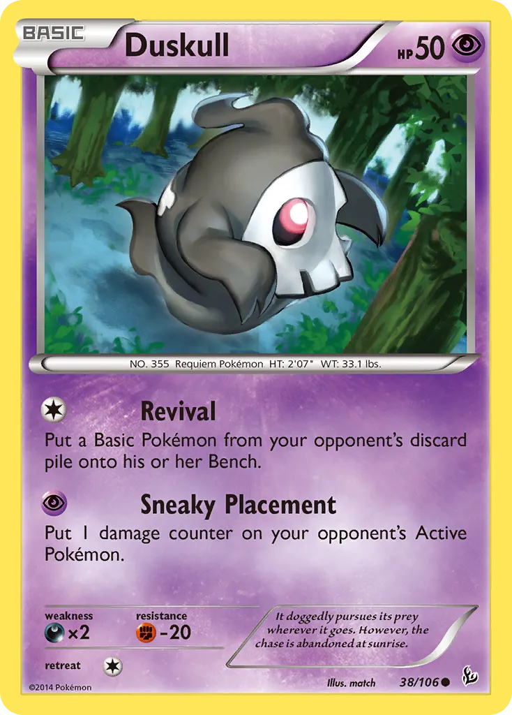 Duskull — XY - Flashfire — Pokemon