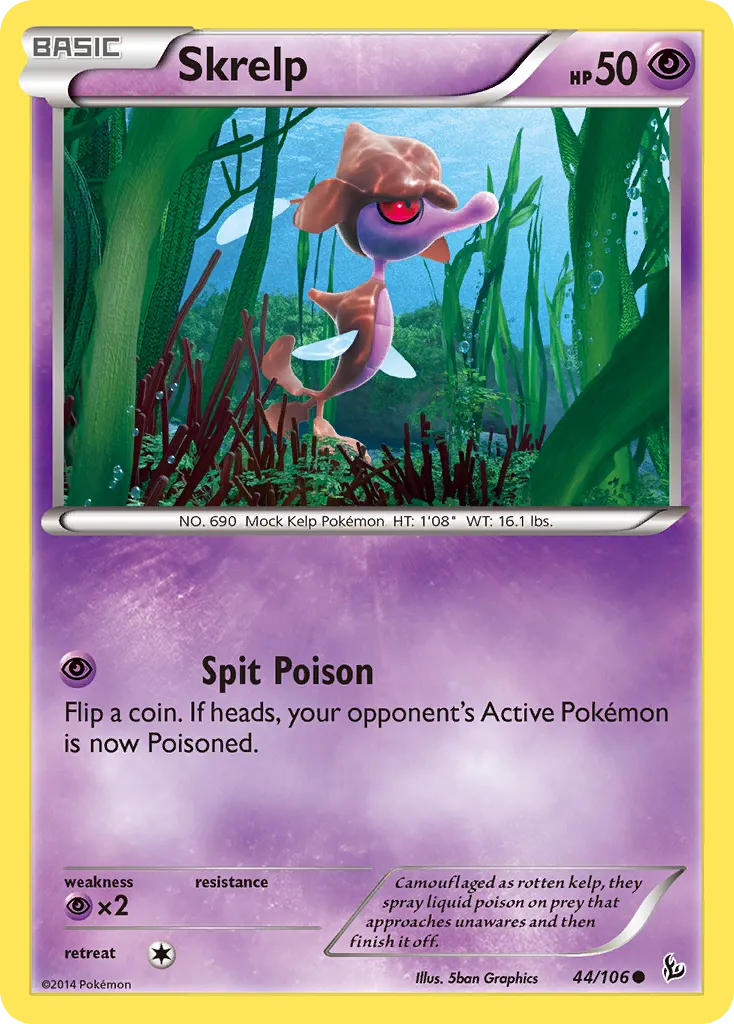 Skrelp — XY - Flashfire — Pokémon