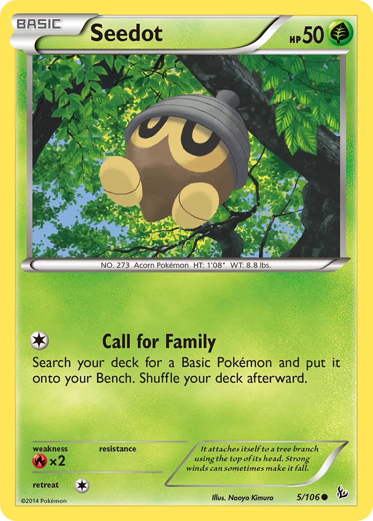 Seedot — XY - Flashfire — Pokémon