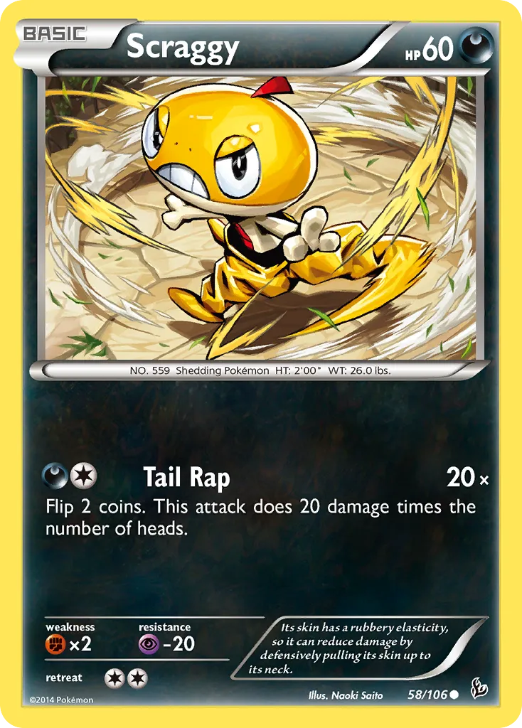 Baggiguane — XY - Flashfire — Pokemon