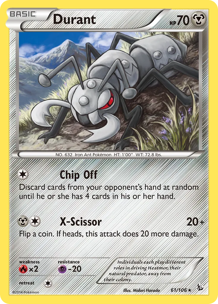 Durant — XY - Flashfire — Pokémon