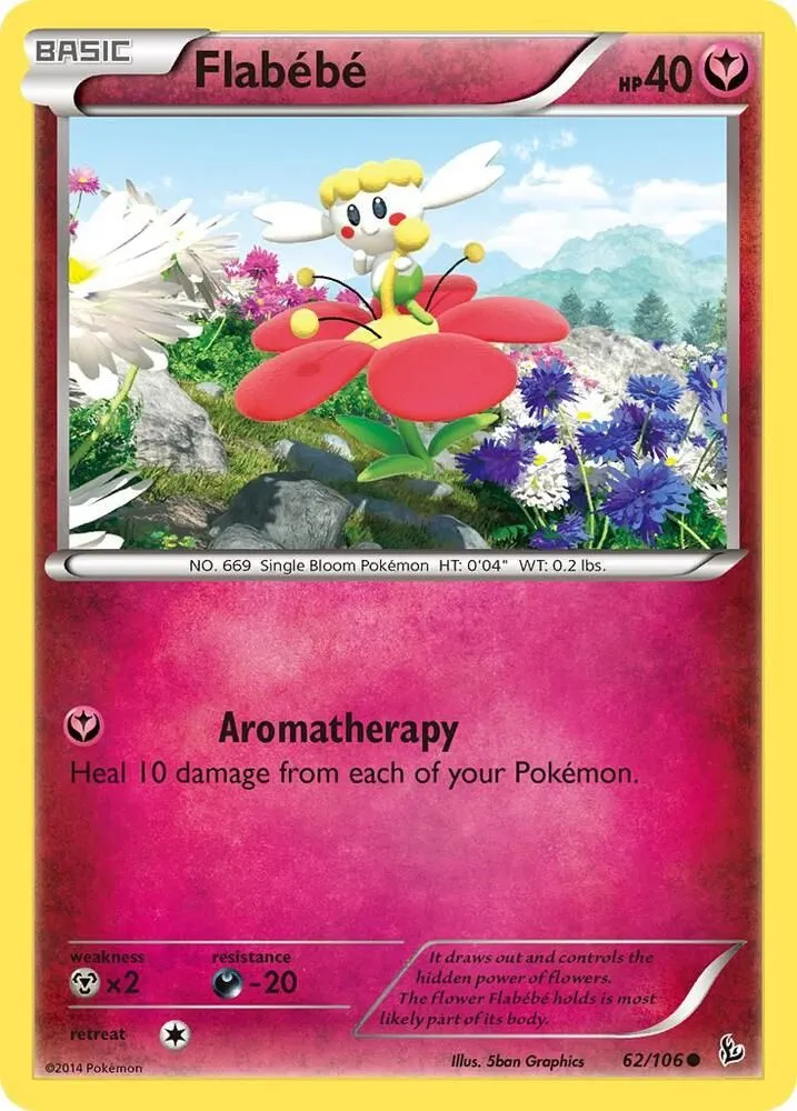 Flabébé — XY - Flashfire — Pokemon