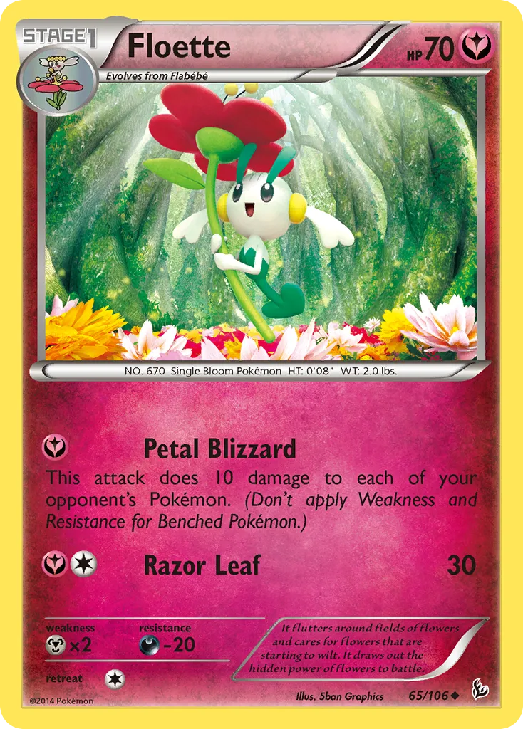Floette — XY - Flashfire — Pokemon