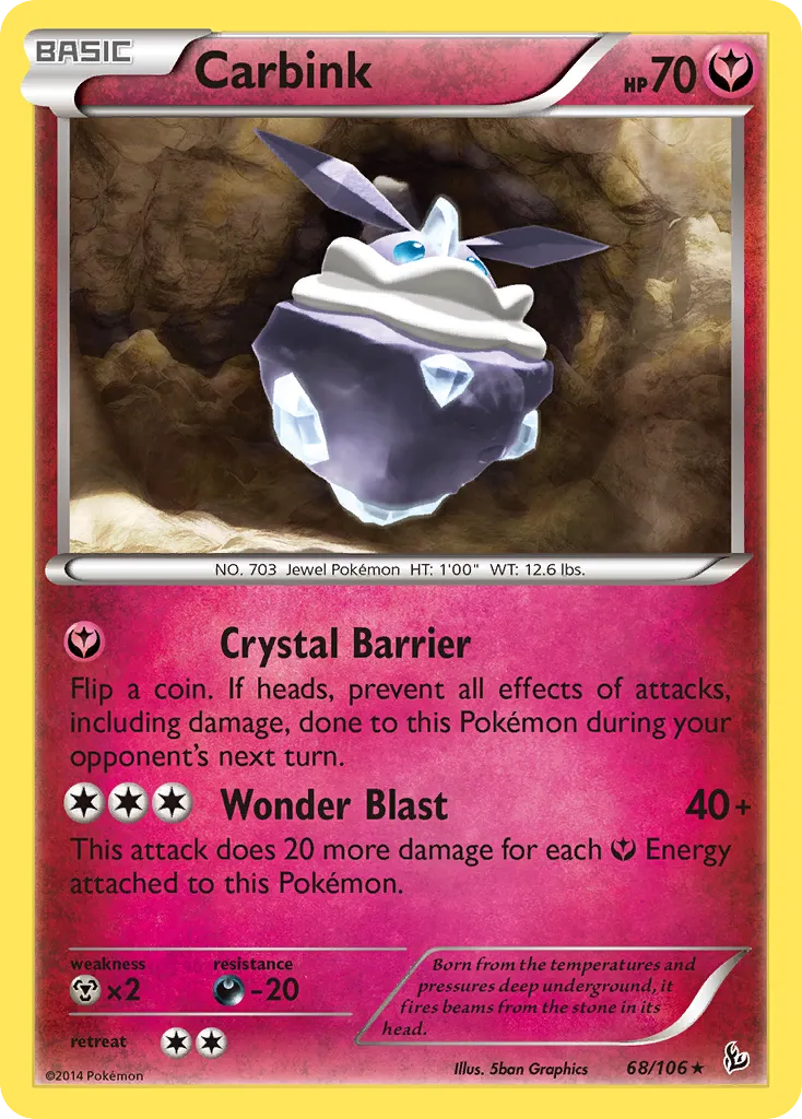 Carbink — XY - Flashfire — Pokémon