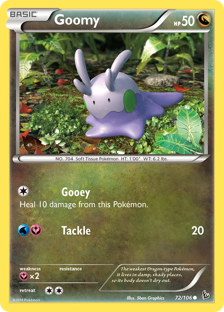 Goomy — XY - Flashfire — Pokemon