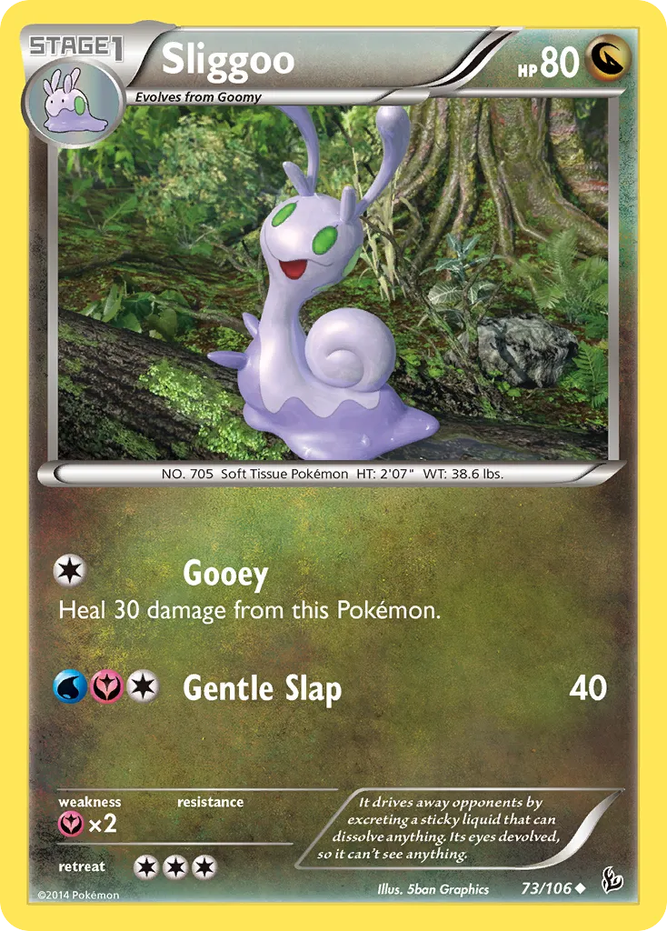 Sliggoo — XY - Flashfire — Pokémon