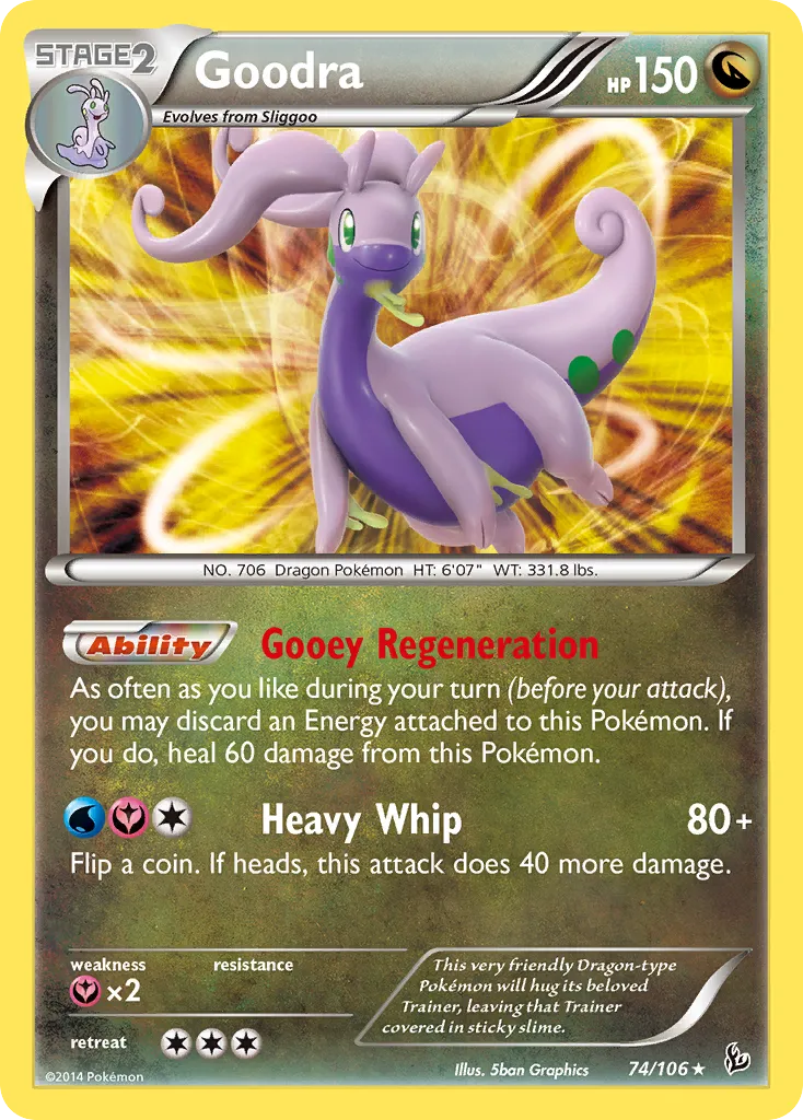 Goodra — XY - Flashfire — Pokémon