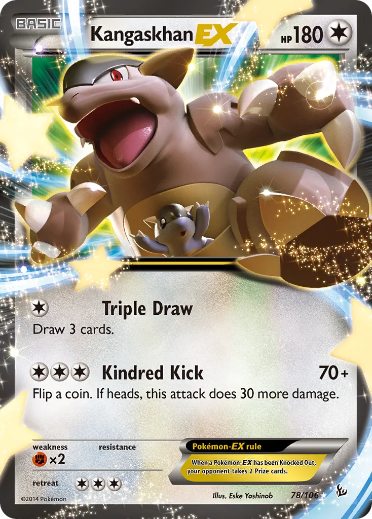 Kangourex EX — XY - Flashfire — Pokemon