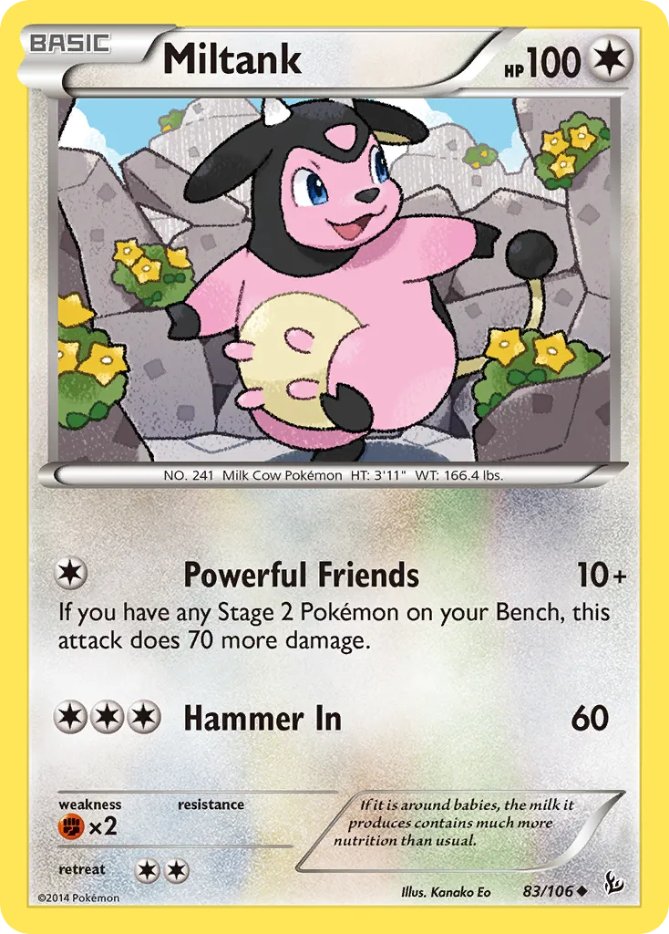 Miltank — XY - Flashfire — Pokémon