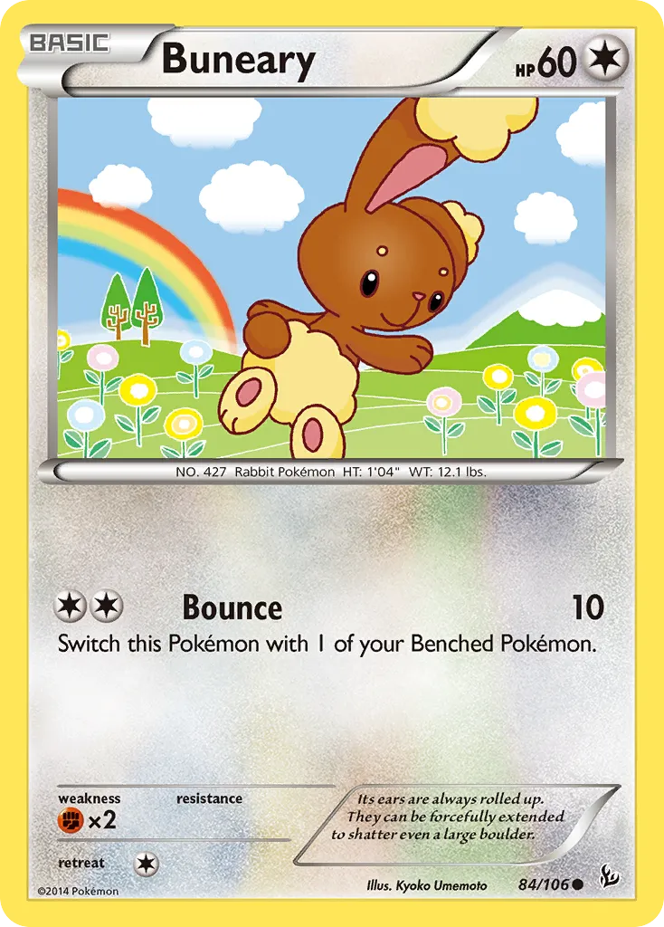 Buneary — XY - Flashfire — Pokémon