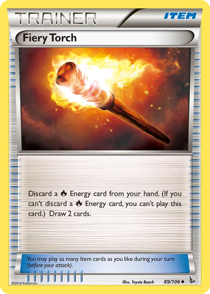 Fiery Torch — XY - Flashfire — Pokémon