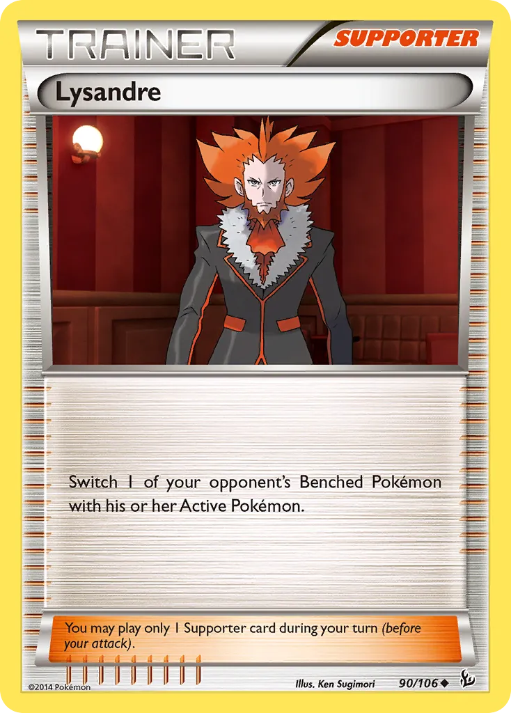 Lysandre — XY - Flashfire — Pokémon