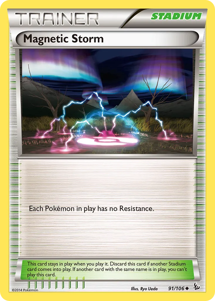 Tempête Magnétique — XY - Flashfire — Pokemon