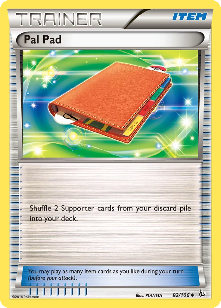 Registre Ami — XY - Flashfire — Pokemon