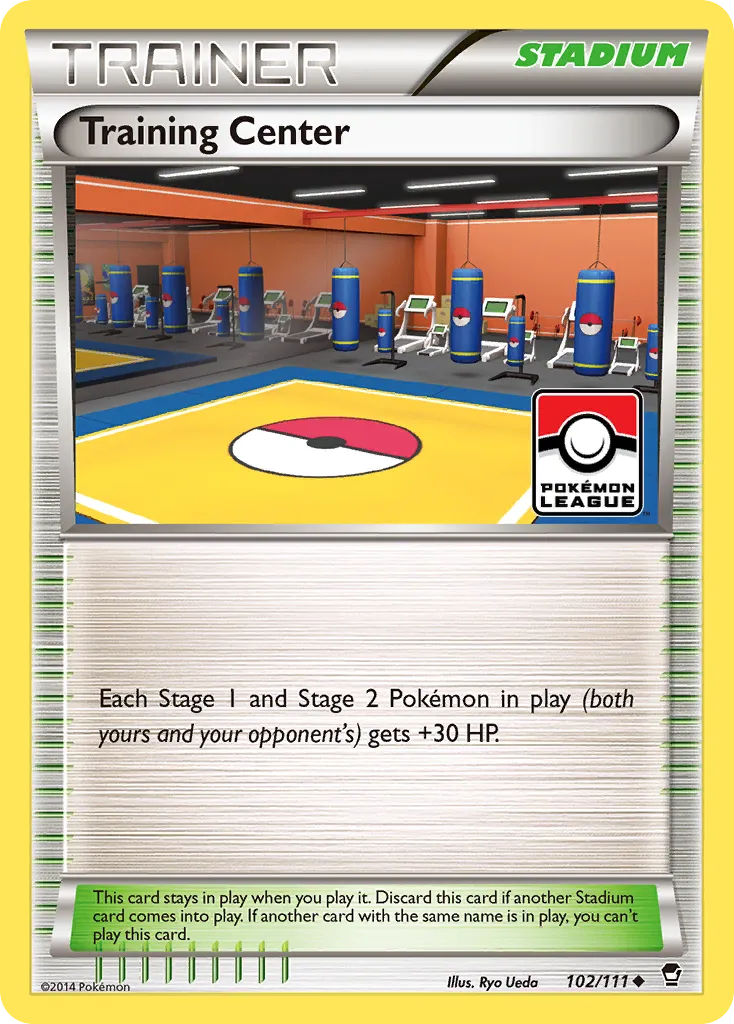 Training Center — XY - Furious Fists — Pokémon