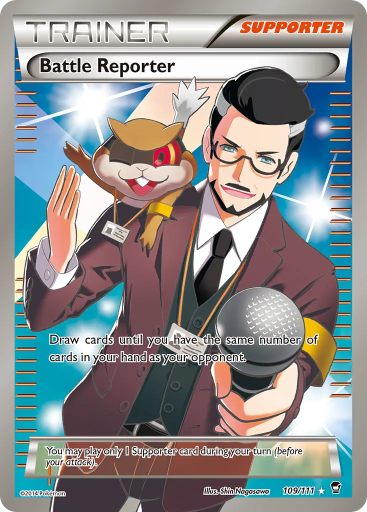 Battle Reporter — XY - Furious Fists — Pokemon