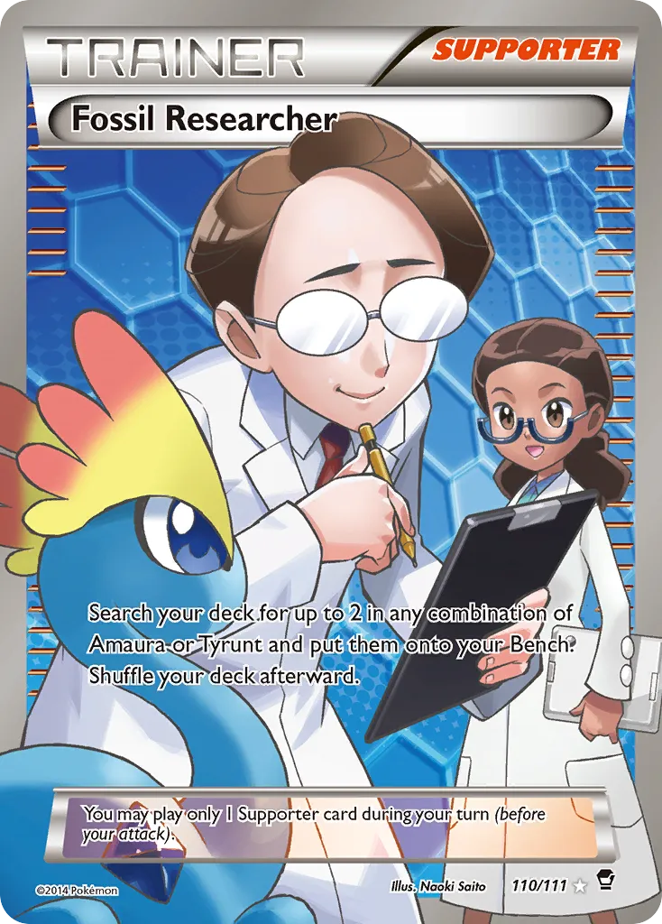 Fossil Researcher — XY - Furious Fists — Pokemon