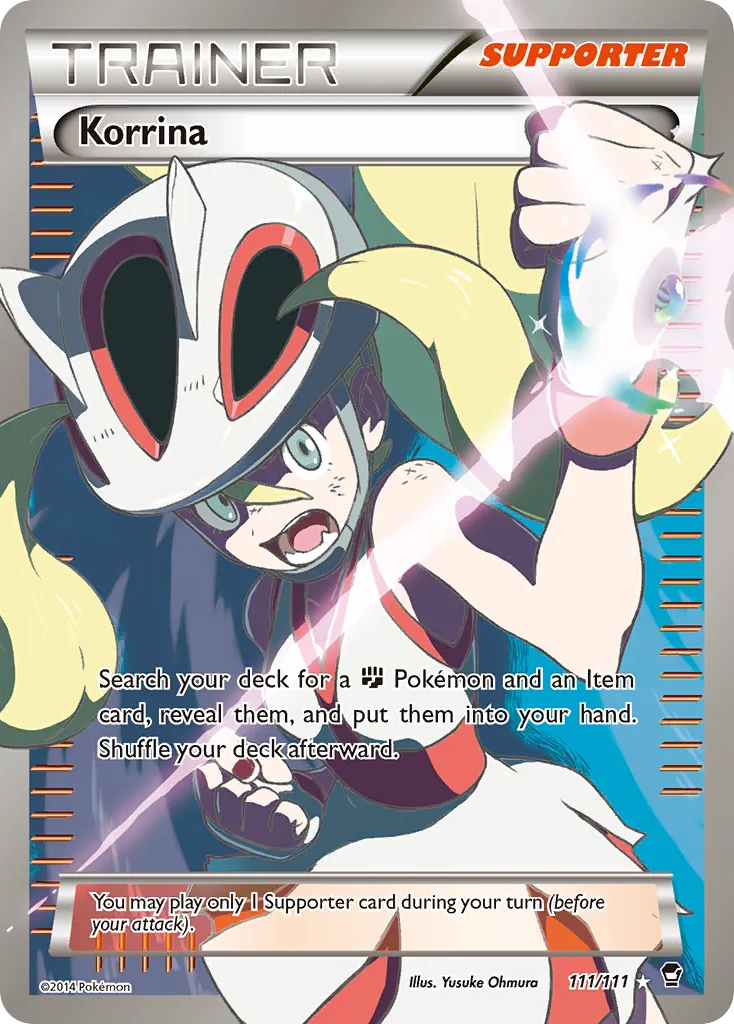 Korrina — XY - Furious Fists — Pokémon