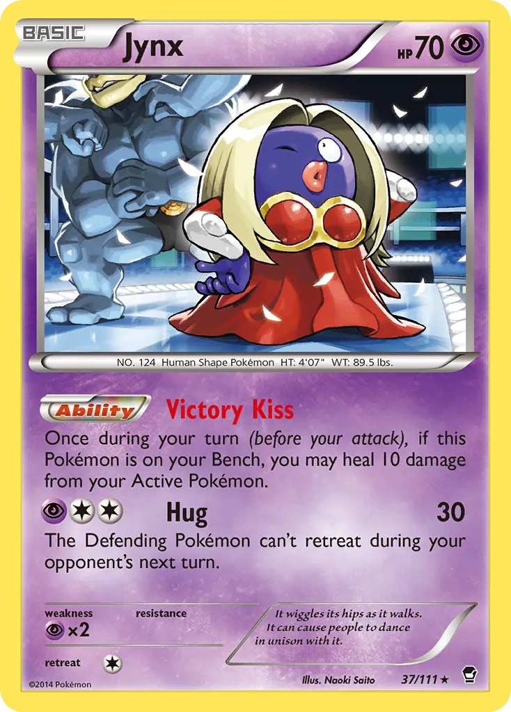 Jynx — XY - Furious Fists — Pokemon