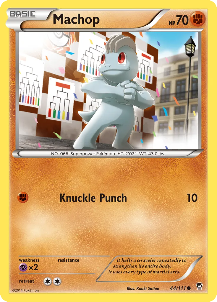 Machop — XY - Furious Fists — Pokémon