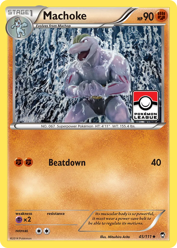 Machoke from XY - Furious Fists - Pokemon