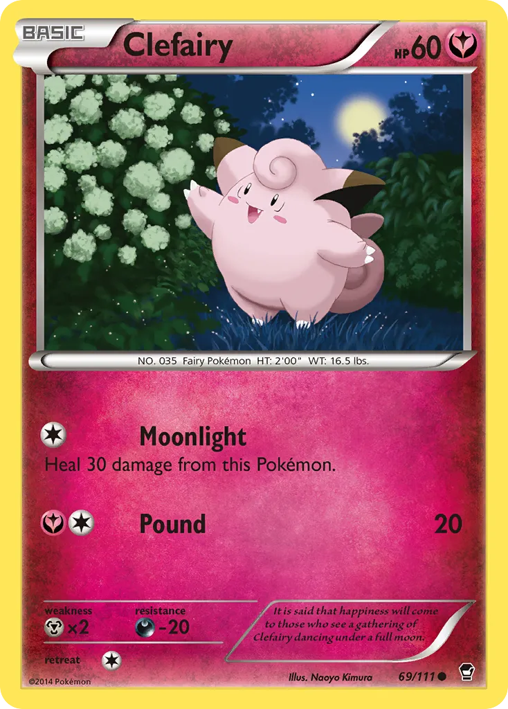 Mélofée — XY - Furious Fists — Pokemon