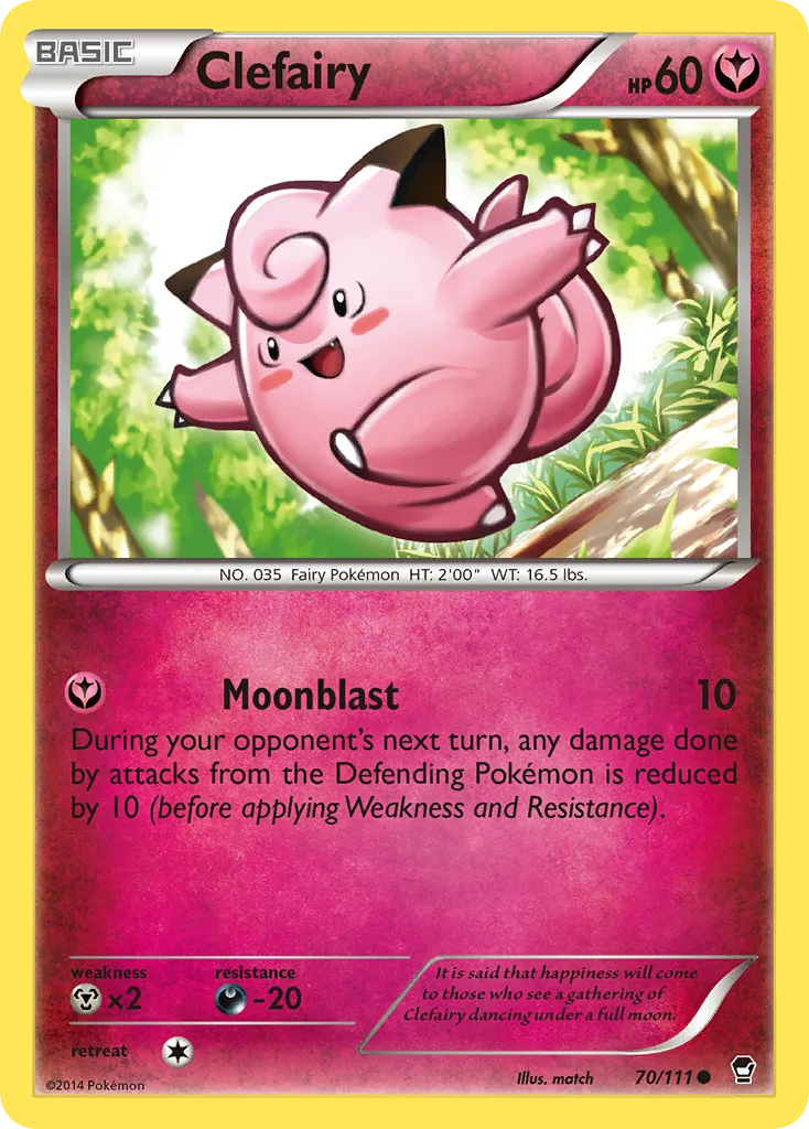 Mélofée — XY - Furious Fists — Pokemon